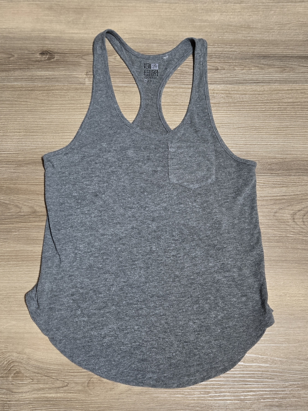 Nollie Heather Gray Racerback Tank